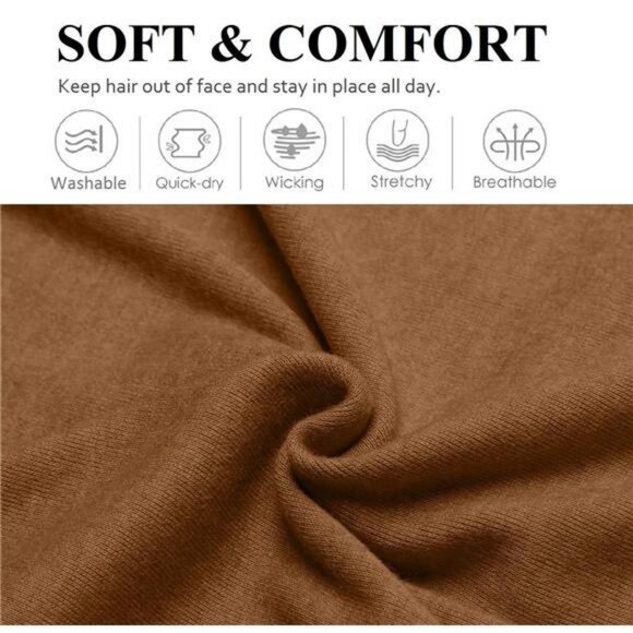 Non Slip Headbands for Fashion Workout Yoga Sports Exercise Sweatbands - Picture 2 of 7